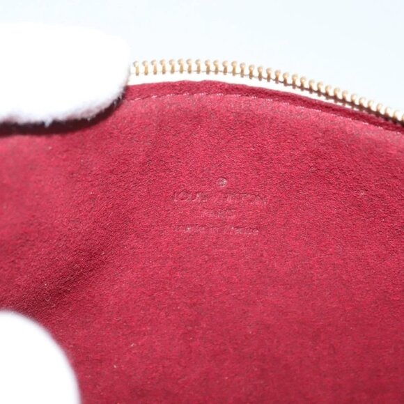 LOUIS VUITTON Multicolor Pochette Accessoires Pouch White M92649 LV Auth 128470V - Picture 11 of 16